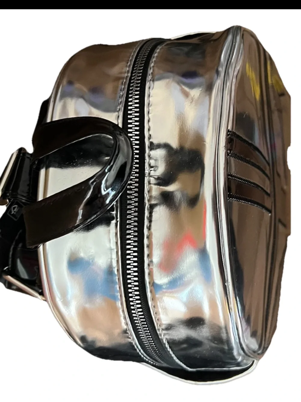 Loungefly Star Wars The Mandalorian Metallic Helmet Mini Backpack NWOT